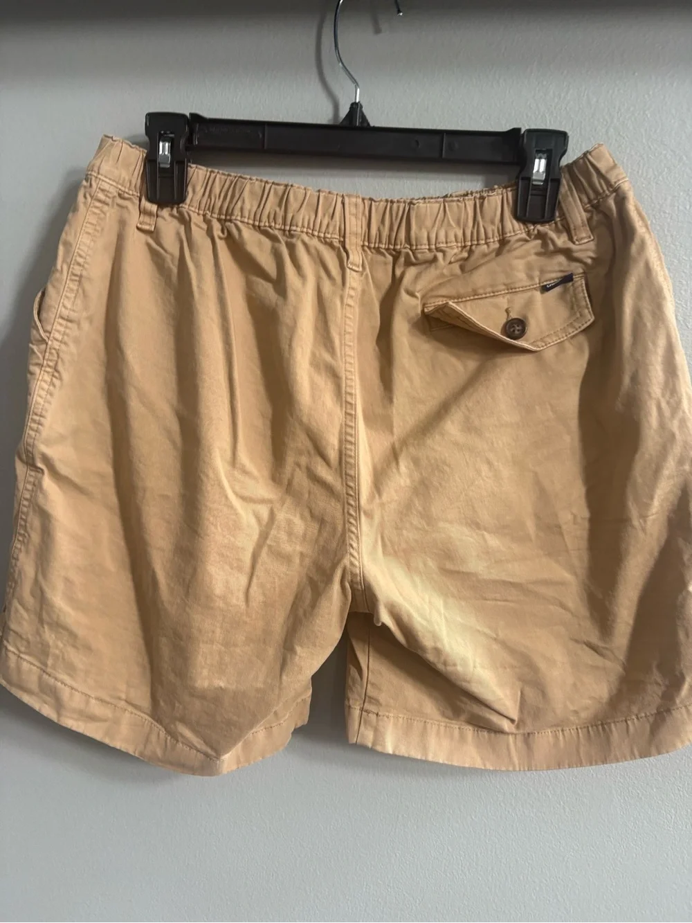 chubbies Light Tan Flat-Front Men's Shorts